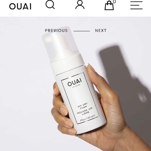 OUAI AIR DRY FOAM - Picture 1 of 2